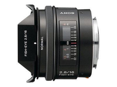 Sony SAL16F28 - fisheye lens - 16 mm