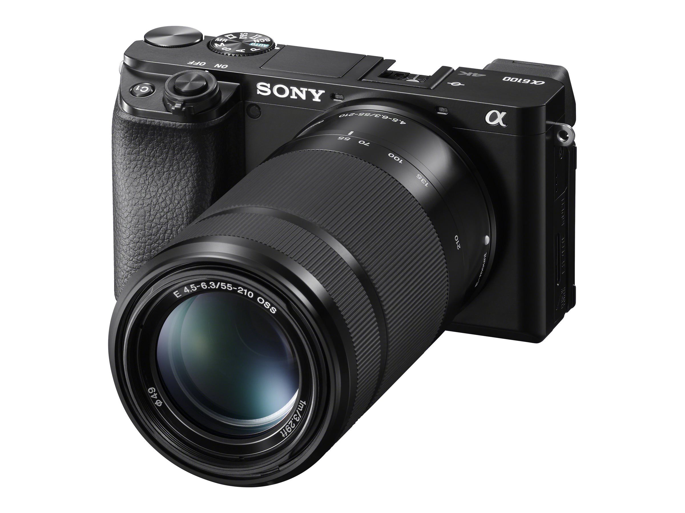 Sony α6100 ILCE-6100Y - digital camera 16-50mm and 55-210mm lenses